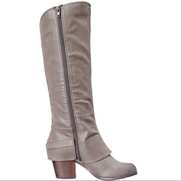 Ash Gray Lexington Harness Western Wide Fit Boots - Picture 3 of 4